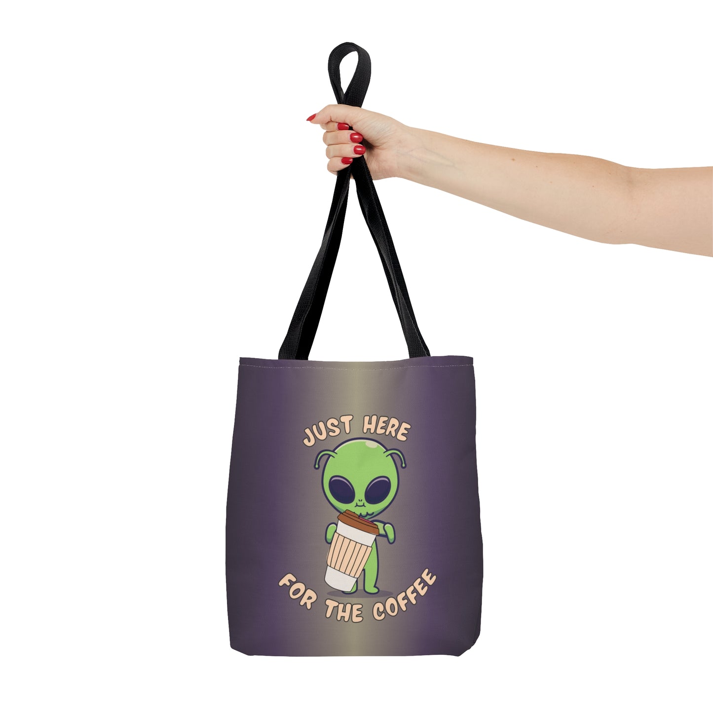 Alien Wants Coffee - Tote