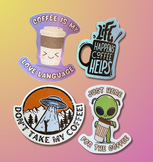 Coffee Fun! Sticker Pack